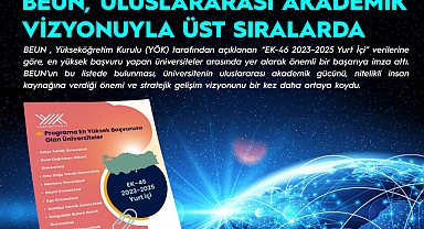 BEUN, Türkiye’nin önde gelen üniversiteleri arasında