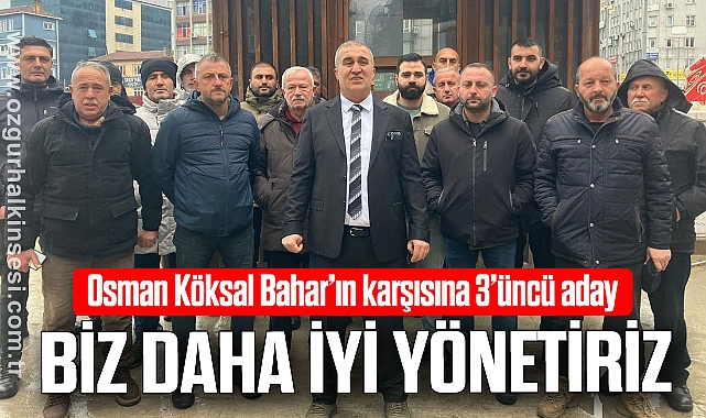 BİZ DAHA İYİ YÖNETİRİZ 