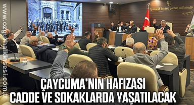 Çaycuma’nın hafızası cadde ve sokaklarda yaşatılacak
