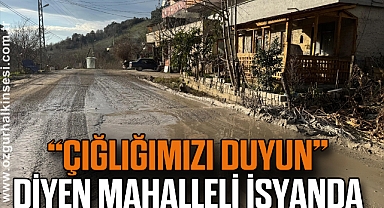 Çığlığımızı Duyun” Diyen Mahalleli İsyan Bayrağını Çekti