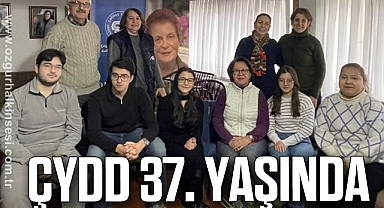 ÇYDD 37. YAŞINDA