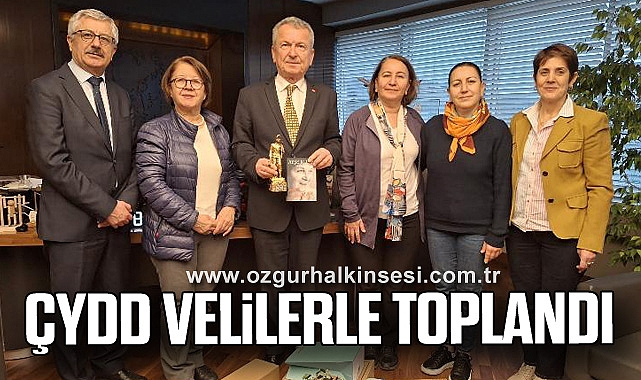 ÇYDD VELİLERLE TOPLANDI