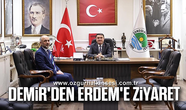 DEMİR'DEN ERDEM'E ZİYARET
