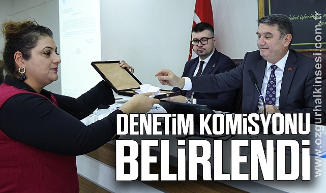 Denetim Komisyonu Belirlendi