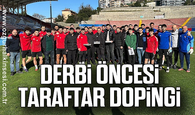 DERBİ ÖNCESİ TARAFTAR DOPİNGİ