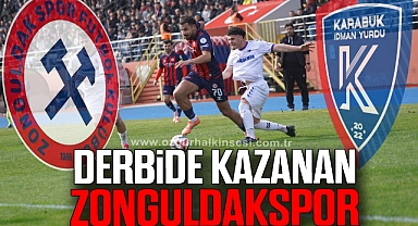 Derbide kazanan Zonguldakspor