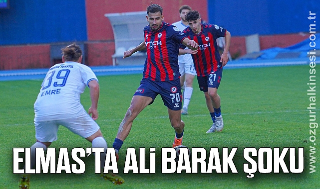Elmas’ta Ali Barak şoku