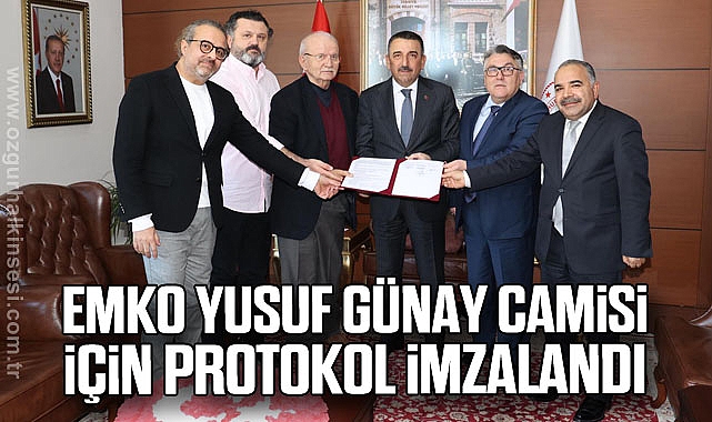 EMKO Yusuf Günay Camisi için Protokol İmzalandı