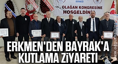 Erkmen'den Bayrak'a Kutlama Ziyareti 