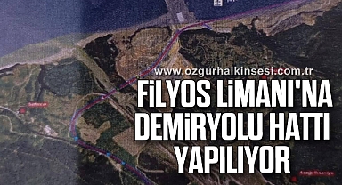  Filyos Limanı'na demiryolu hattı yapılıyor