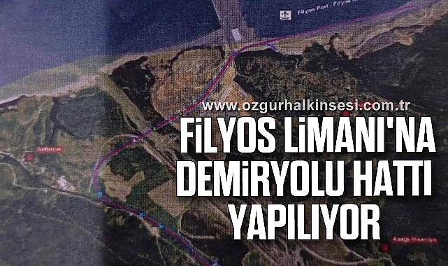  Filyos Limanı'na demiryolu hattı yapılıyor