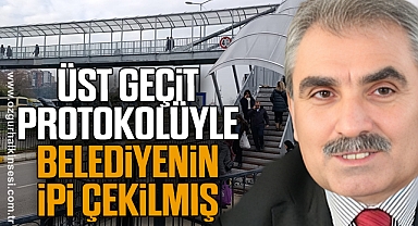 GONCA: ÜST GEÇİT PROTOKOLÜYLE BELEDİYENİN İPİ ÇEKİLMİŞ