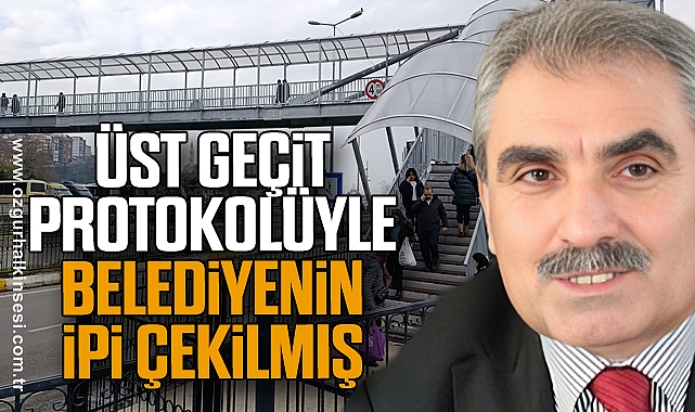 GONCA: ÜST GEÇİT PROTOKOLÜYLE BELEDİYENİN İPİ ÇEKİLMİŞ