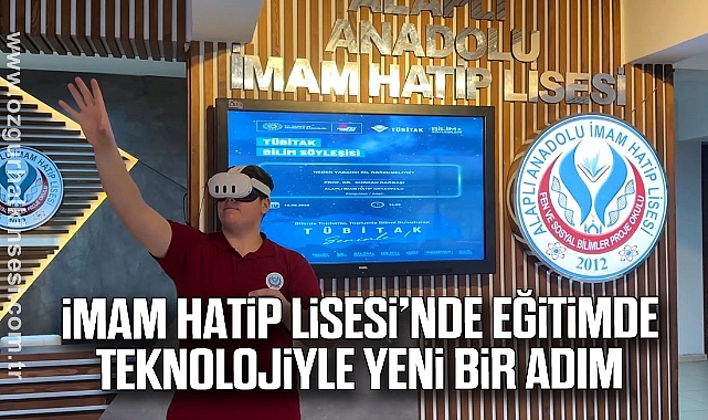 İmam Hatip Lisesi’nde eğitimde teknolojiyle yeni bir adım