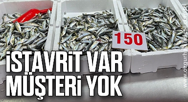 İstavrit Var Müşteri Yok