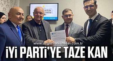 İYİ PARTİ’YE TAZE KAN