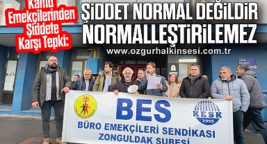 Kamu Emekçilerinden Şiddete Karşı Tepki: “Şiddet Normal Değildir, Normalleştirilemez”