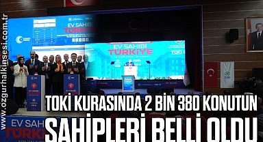 Kastamonu'da inşa edilecek 2 bin 380 konutun kuraları çekildi