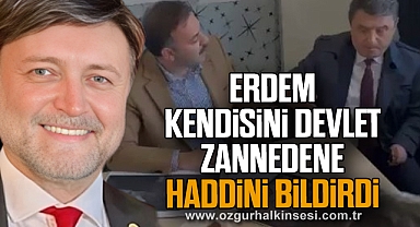 KAYINOVA: “ERDEM, KENDİSİNİ DEVLET ZANNEDENE HADDİNİ BİLDİRDİ”