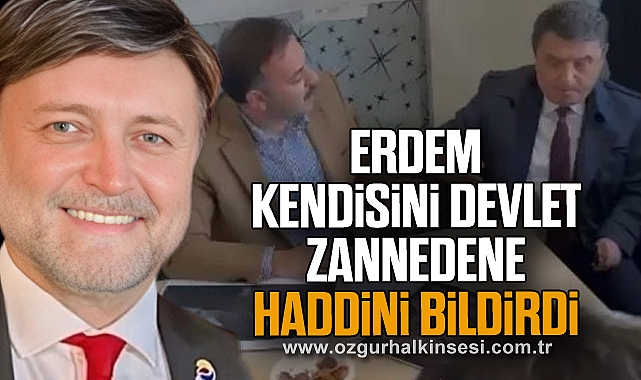 KAYINOVA: “ERDEM, KENDİSİNİ DEVLET ZANNEDENE HADDİNİ BİLDİRDİ”