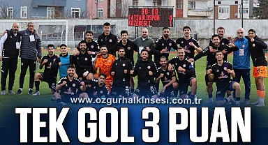 Kdz. Ereğli Belediyespor 3 Puanla Döndü