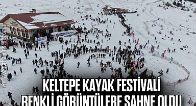 Keltepe Kayak Festivali renkli görüntülere sahne oldu