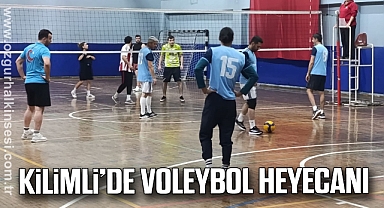 Kilimli’de Voleybol Heyecanı