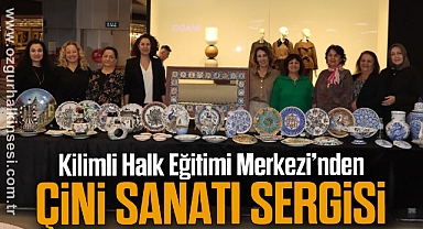 Kilimli Halk Eğitimi Merkezi’nden Çini Sanatı Sergisi