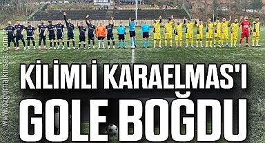 Kilimli Karaelmas'ı gole boğdu
