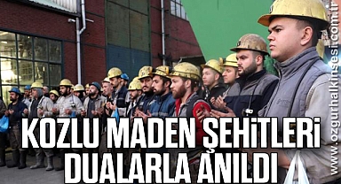 KOZLU MADEN ŞEHİTLERİ DUALARLA ANILDI