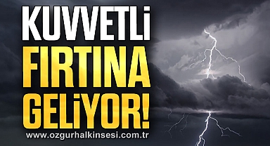 Kuvvetli Fırtına Geliyor!