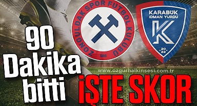 Maç Bitti! İşte Skor