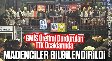 Madenciler Bilgilendirildi