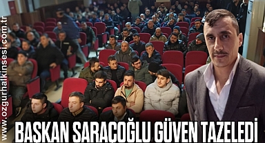 Madencilerin 5'inci kongresinde mevcut başkan Saraçoğlu güven tazeledi