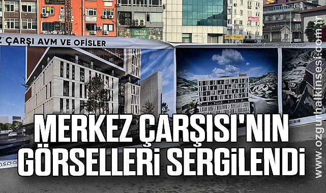 Merkez Çarşısı'nın Görselleri Sergilendi