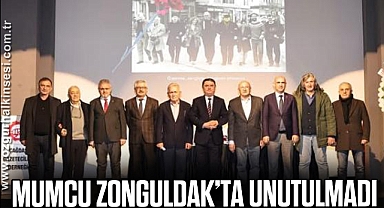 MUMCU ZONGULDAK’TA UNUTULMADI