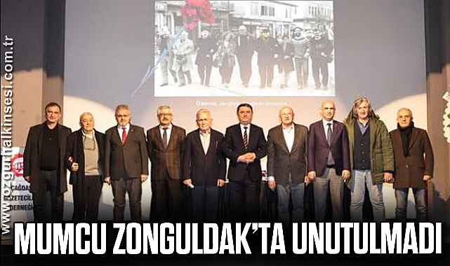 MUMCU ZONGULDAK’TA UNUTULMADI