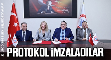 Protokol İmzaladılar