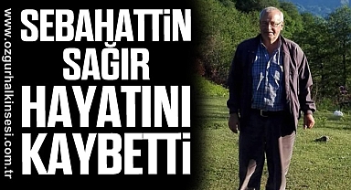 Sebahattin Sağır hayatını kaybetti
