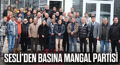 SESLİ’DEN BASINA MANGAL PARTİSİ 