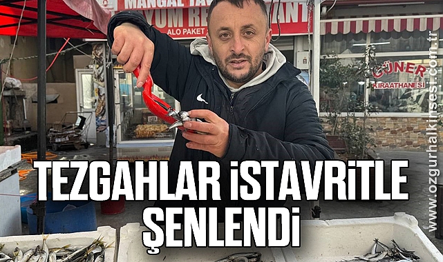 Tezgahlar istavritle şenlendi