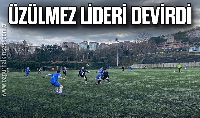 Üzülmez lideri devirdi