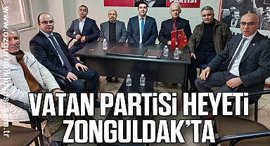 Vatan Partisi Heyeti Zonguldak’ta