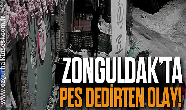 Zonguldak’ta pes dedirten olay!