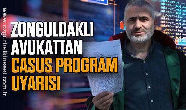 ZONGULDAKLI AVUKATTAN CASUS PROGRAM UYARISI