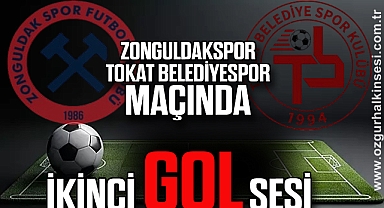 Zonguldakspor Tokat Belediyespor maçında ikinci gol sesi