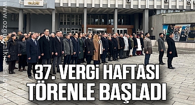 37. Vergi Haftası Zonguldak’ta Törenle Başladı