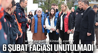 6 ŞUBAT FACİASI UNUTULMADI