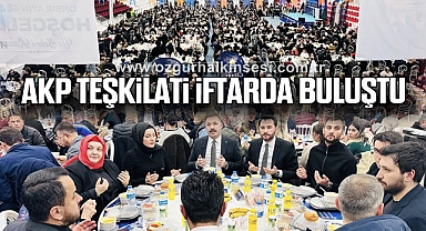 AKP Teşkilatı İftarda Buluştu