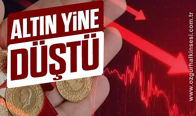 Altın Yine Düştü